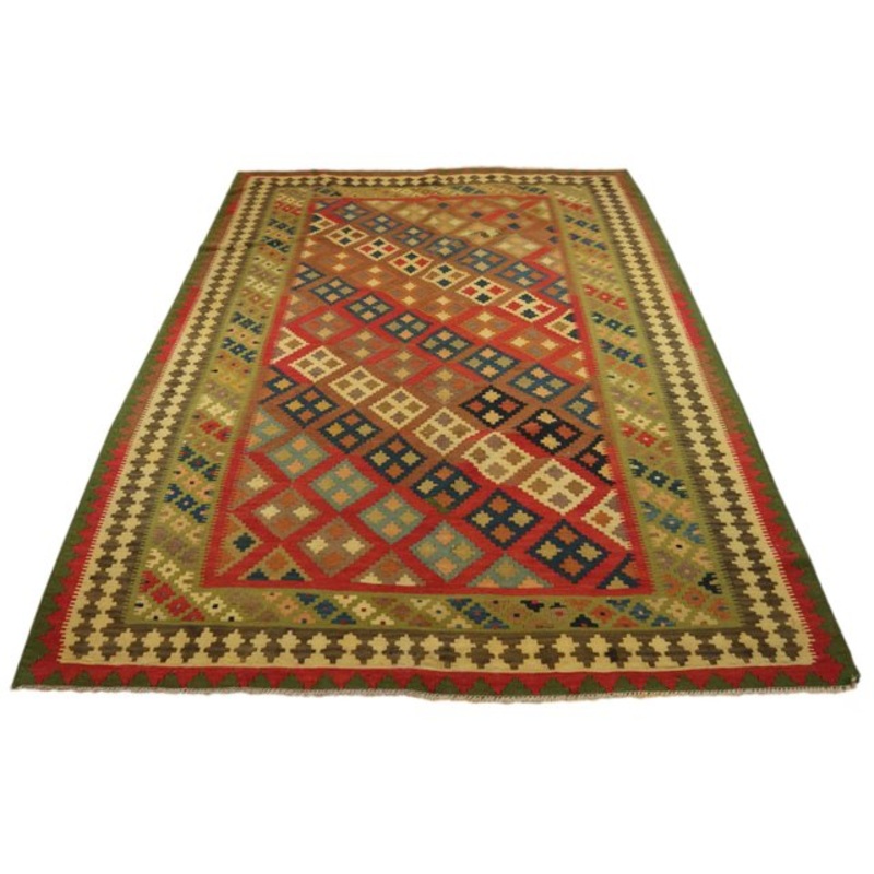 Middle Eastern Handwoven Kilim Rug for sale at Pamono-SZS-2148754