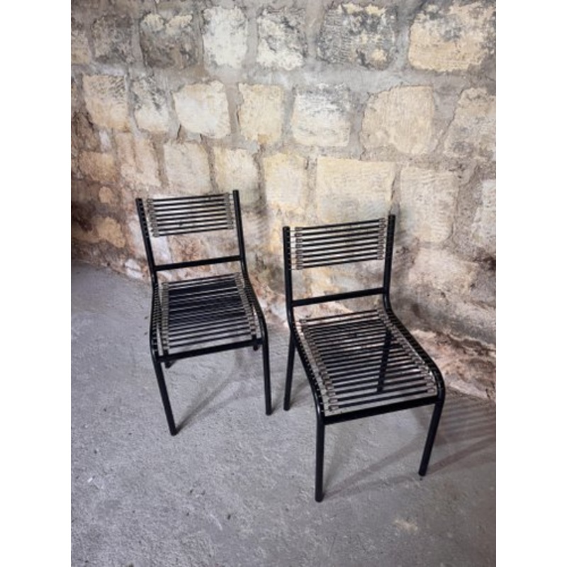 Sandows Chairs by Ren Herbst for Pallucco, 1980s, Set of 2 for sale at Pamono