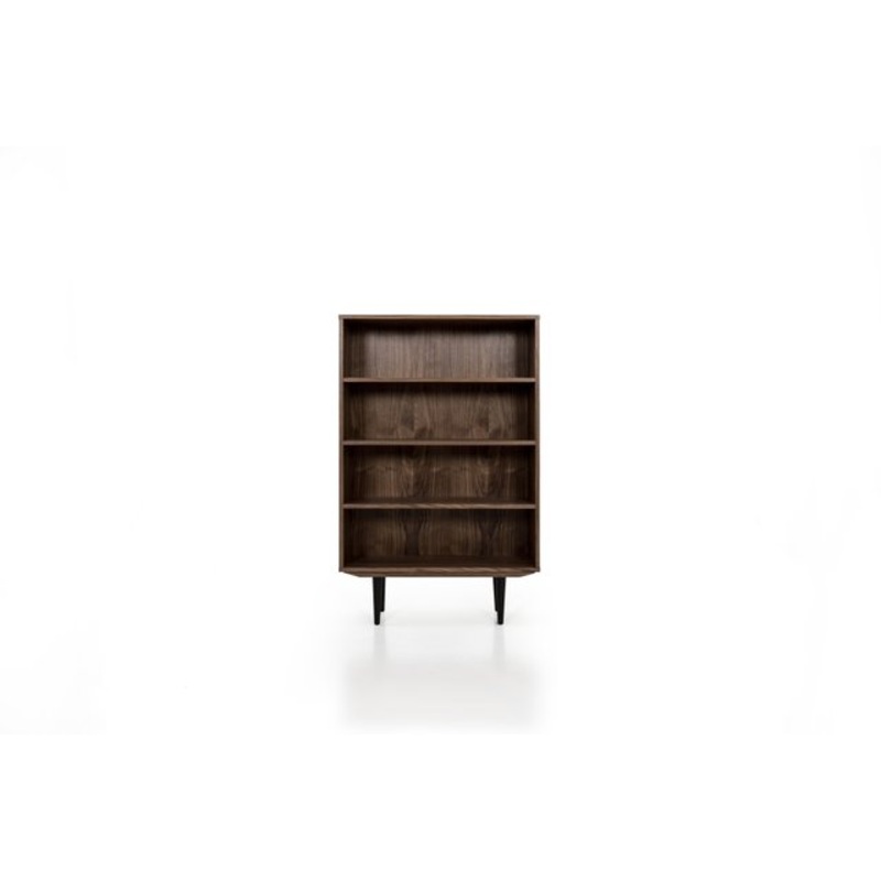 Scandinavian Walnut Bookcase for sale at Pamono