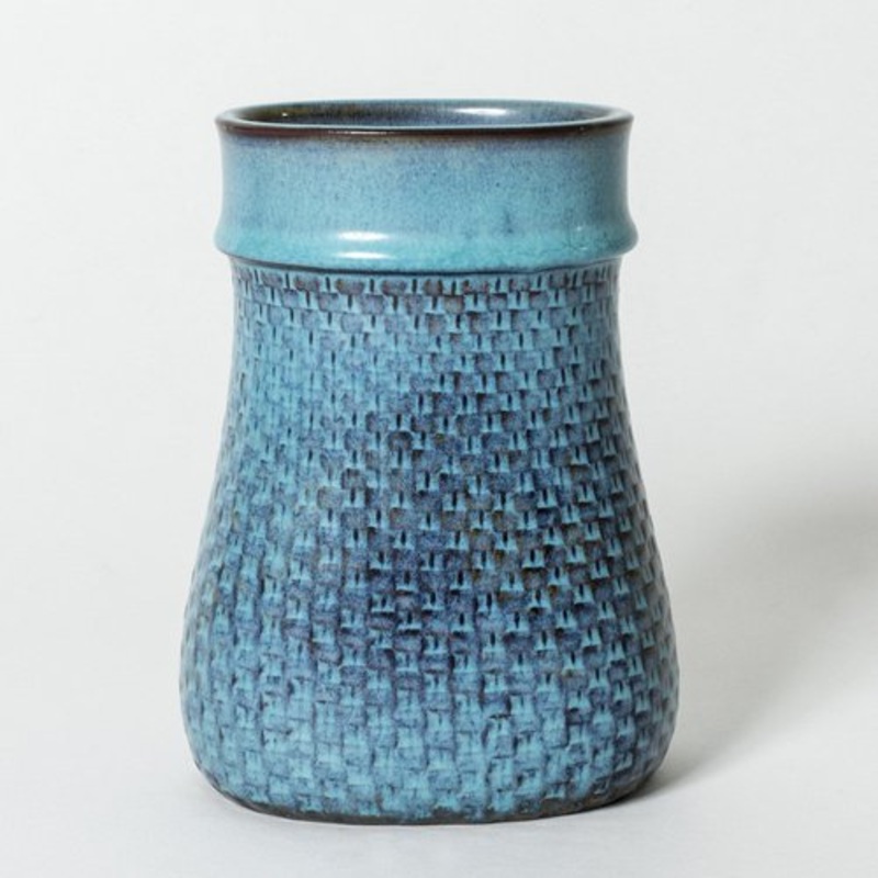 Stoneware Vase by Stig Lindberg for Gustavsberg for sale at Pamono