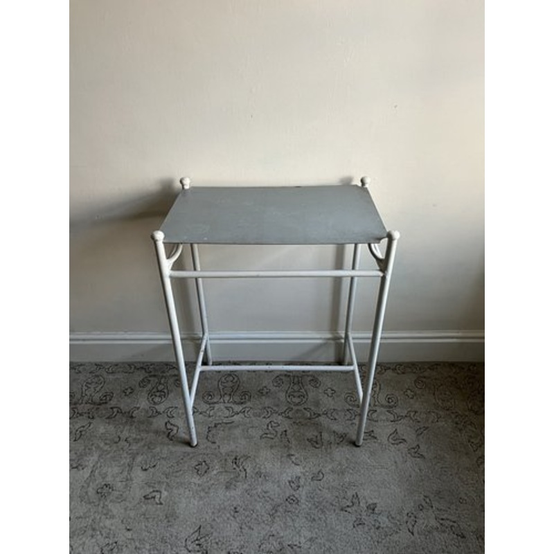 Vintage French Metal Medical Table, 1920 for sale at Pamono