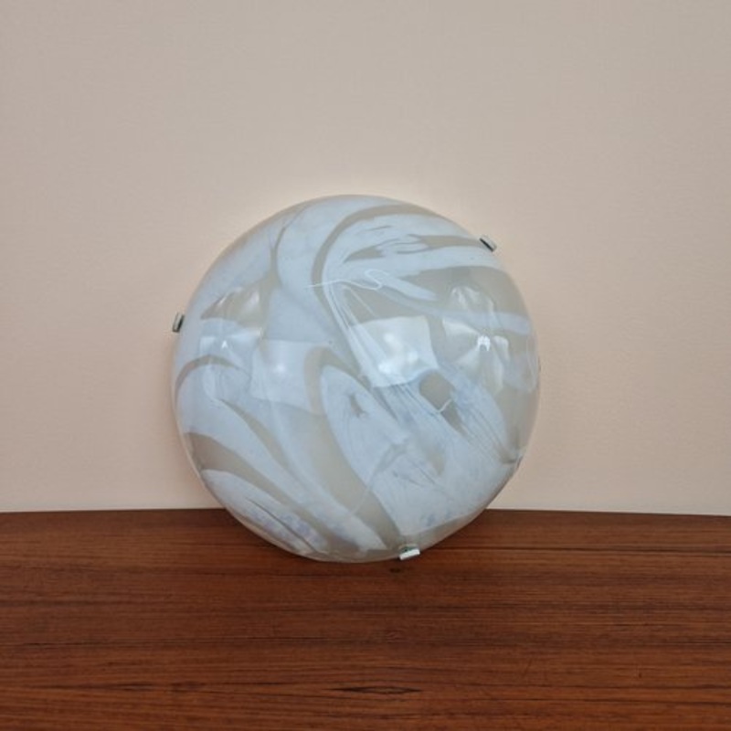 Vintage German Flush Mount from Hillebrand Lighting, 1960s for sale at Pamono