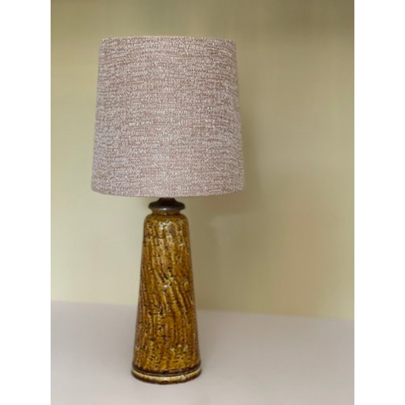 Chamotte Lamp in Mustard by Gunnar Nylund for Rrstrand, 1940s for sale at Pamono