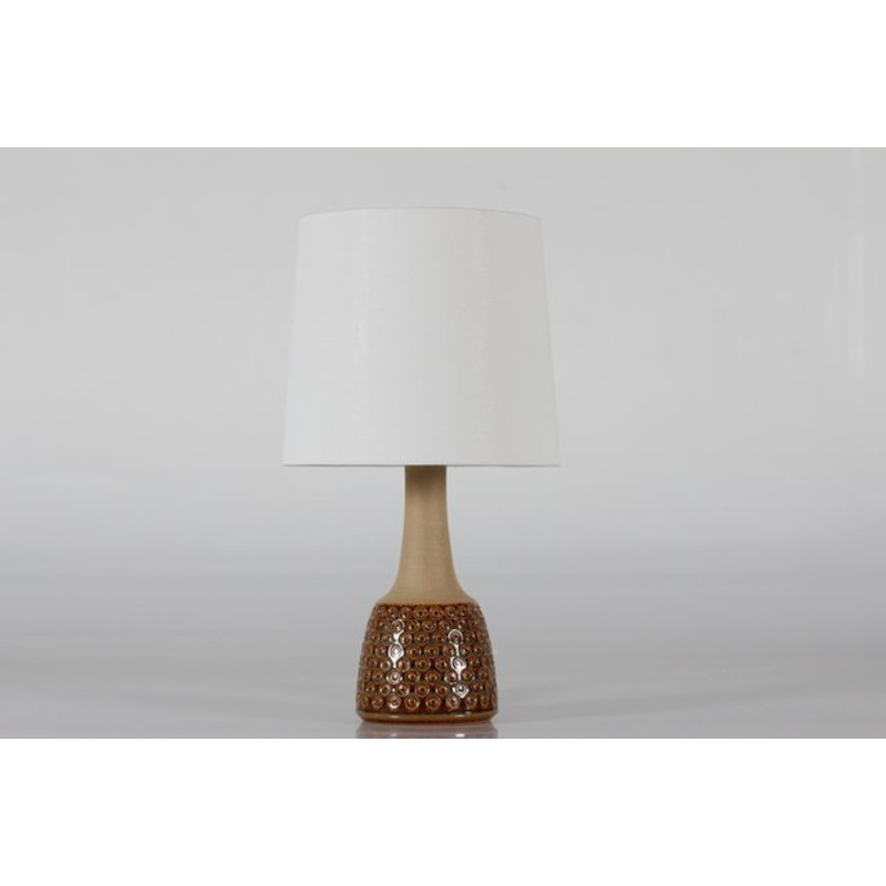 Danish Table Lamp in Stoneware by Einar Johansen for Sholm, 1960s for sale at Pamono