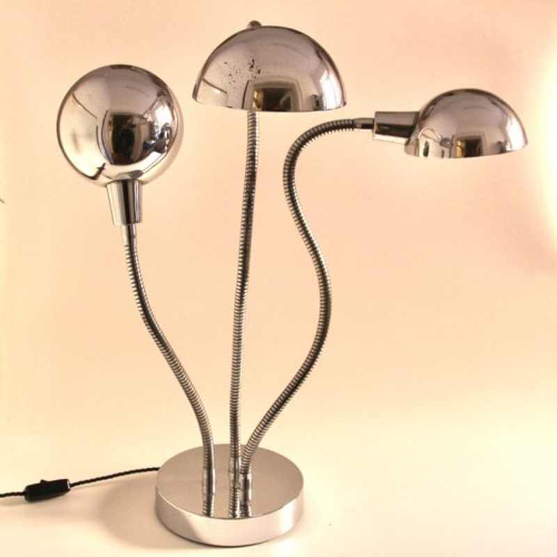 Hydra Table Lamp attributed to Pierre Folie for Jacques Charpentier, France, 1970s for sale at Pamono