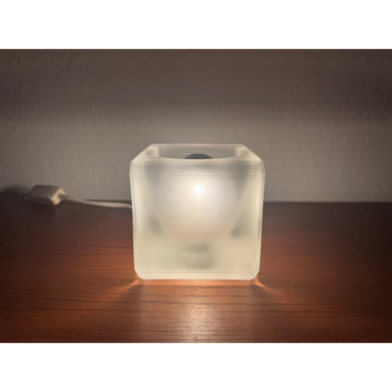 Ice Cube Table Lamp from Peill & Putzler, 1970s for sale at Pamono