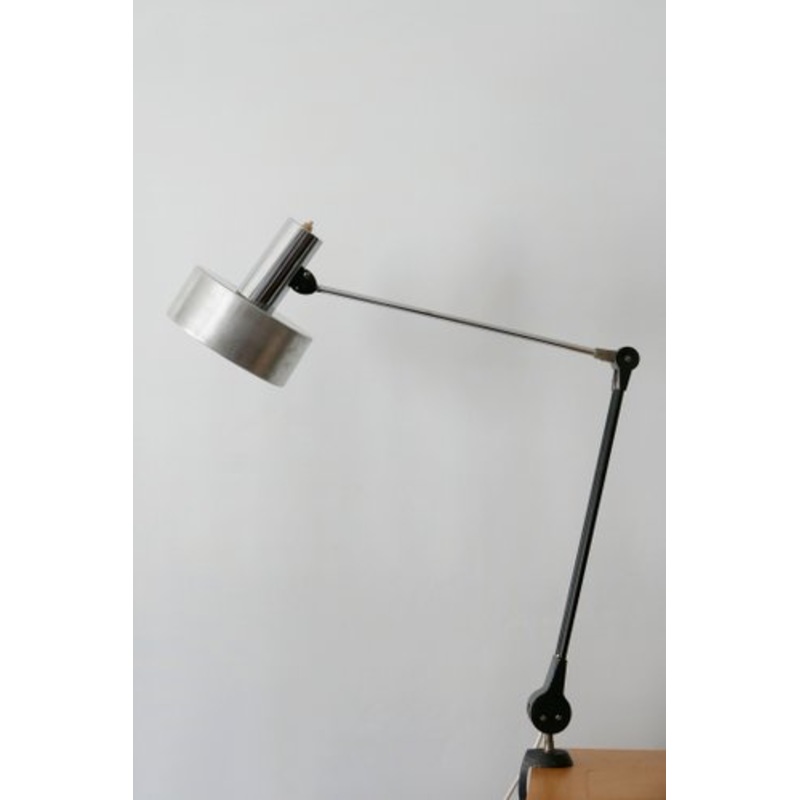 Mid-Century Clamp Table Lamp from Kaiser Leuchten, 1970s for sale at Pamono