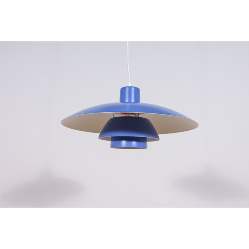 Mid-Century PH4 Pendant Lamp by Poul Henningsen for Louis Poulsen, Denmark, 1960s for sale at Pamono