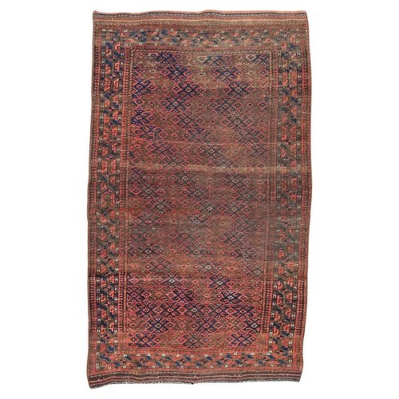Turkmen Baluch Rug, 1950s for sale at Pamono