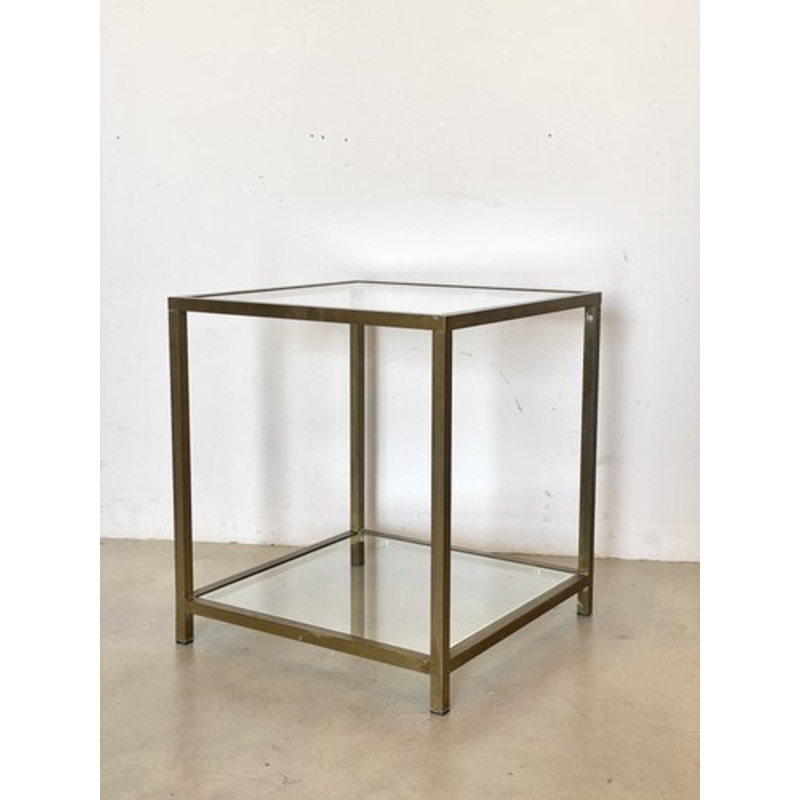 Vintage Brass Table, 1970s for sale at Pamono