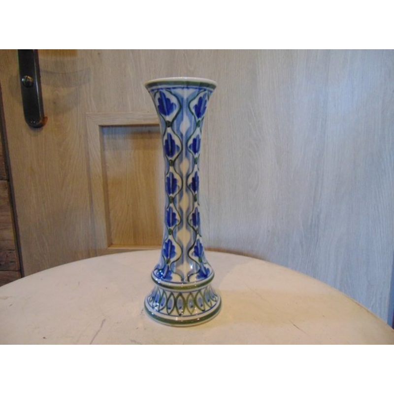 Vintage Cobalt Porcelain Vase, 1970s for sale at Pamono