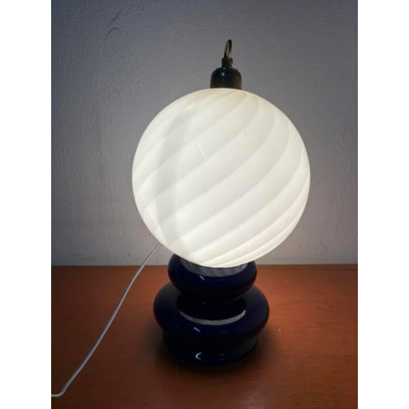 Ceramic and Glass Lamp, 1970 for sale at Pamono