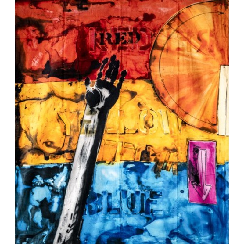 Jasper Johns, Red, Yellow, Blue, Print for sale at Pamono