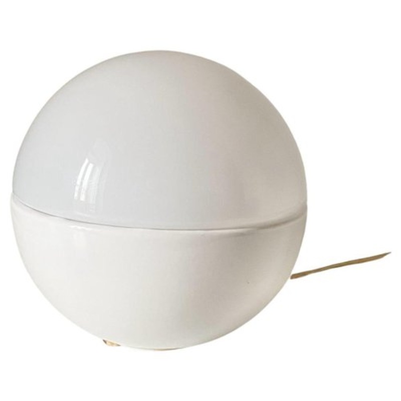 Lampalla Table Lamp in Ceramic and Murano Glass, Italy, 1970s for sale at Pamono