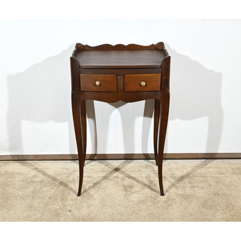 Louis XV Small Walnut Living Room Table, 1930s for sale at Pamono