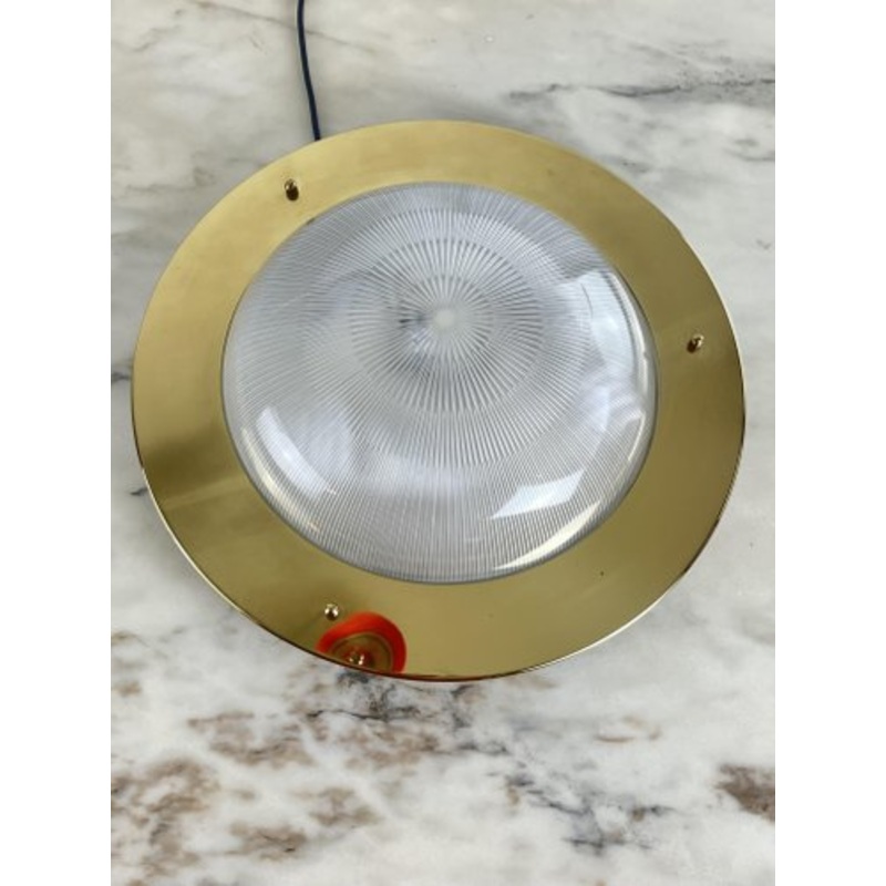 Mid-Century Ceiling Light in the style of Luigi Caccia Dominis, 1960s for sale at Pamono