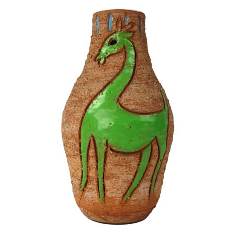 Mid-Century Ceramic Vase from Fratelli Fanciullacci for sale at Pamono