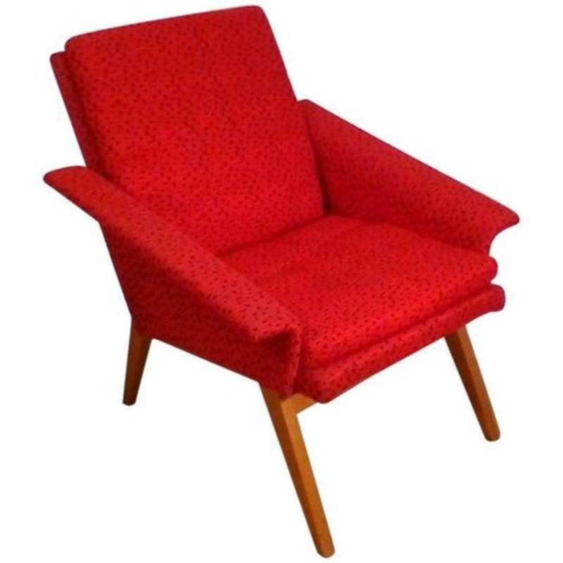 Mid-Century Czech Armchair by Miroslav Navratil, 1950s for sale at Pamono
