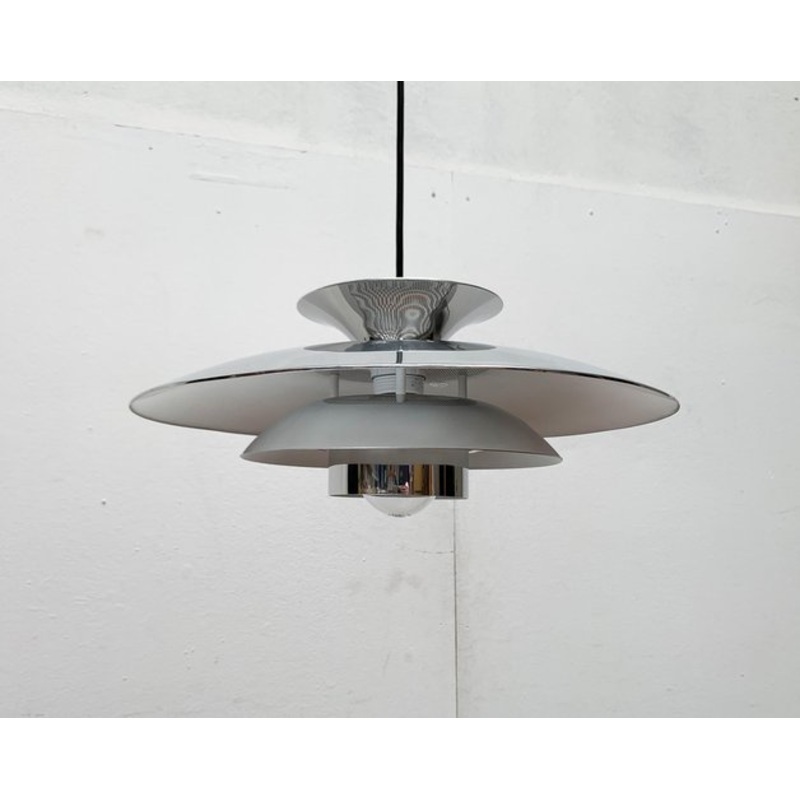 Mid-Century Danish Space Age Pendant from Lyskaer, 1970s for sale at Pamono