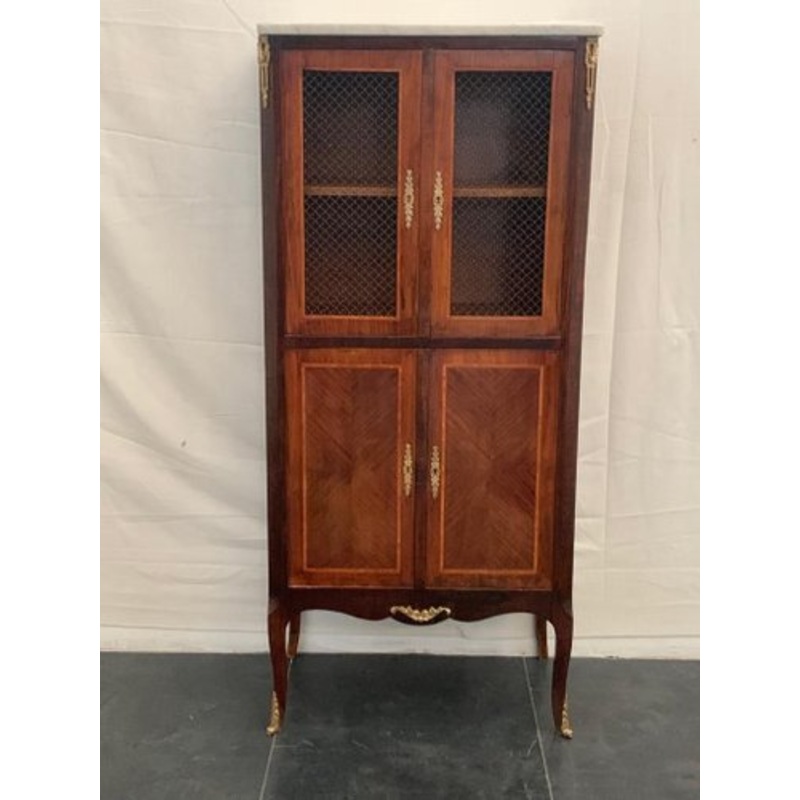Napoleon III Inlaid Rosewood Cupboard for sale at Pamono