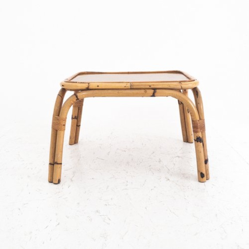 Rectangular Table in Bamboo, Italy, 1970s for sale at Pamono