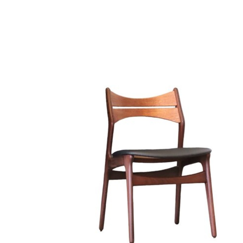 Vintage Danish Model 310 Chair in Teak by Erik Buch, 1960s for sale at Pamono
