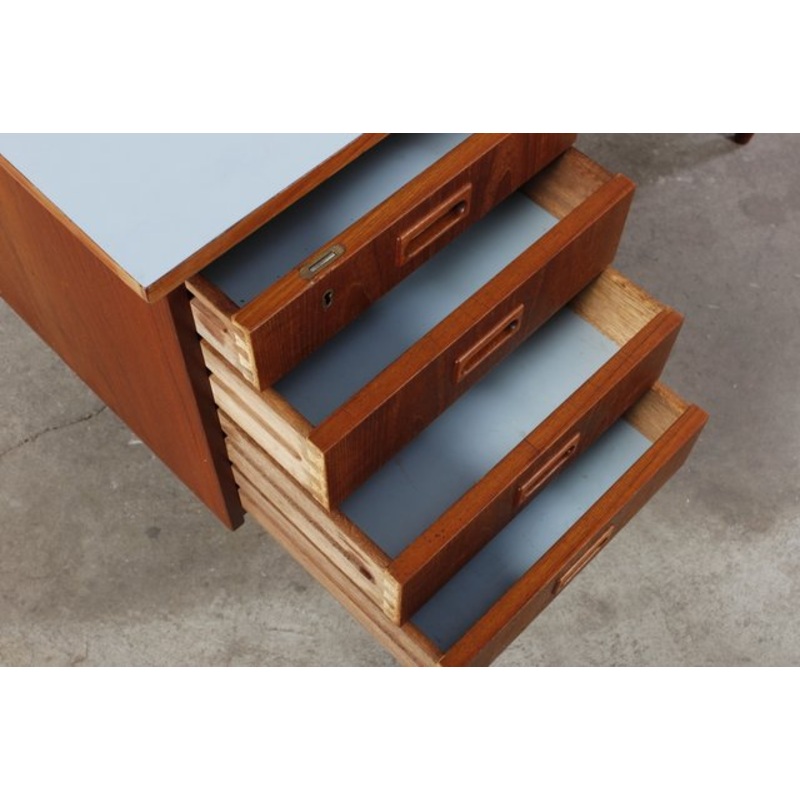 Vintage Danish Teak Desk, 1960s for sale at Pamono