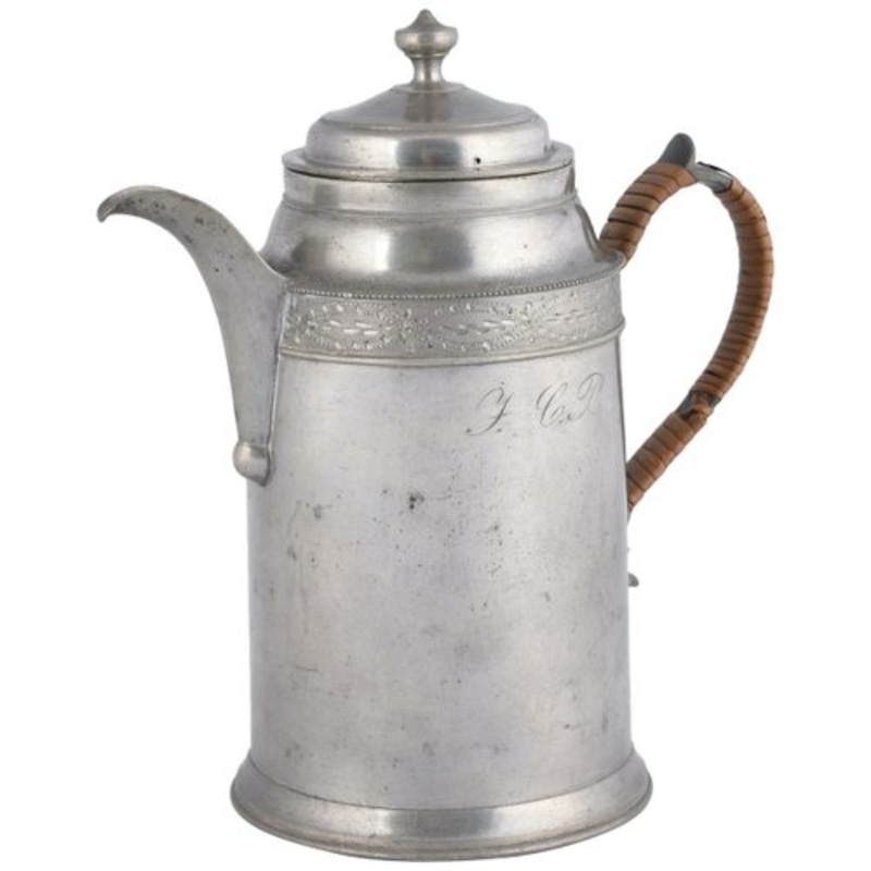 Vintage German Jugenstil Coffee Pot by Jacob Heinrich Weiss for sale at Pamono