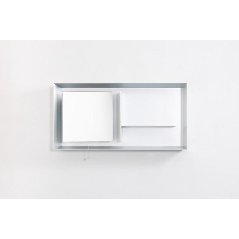 Vintage Italian Shelf Unit with Mirror from Ycami for sale at Pamono