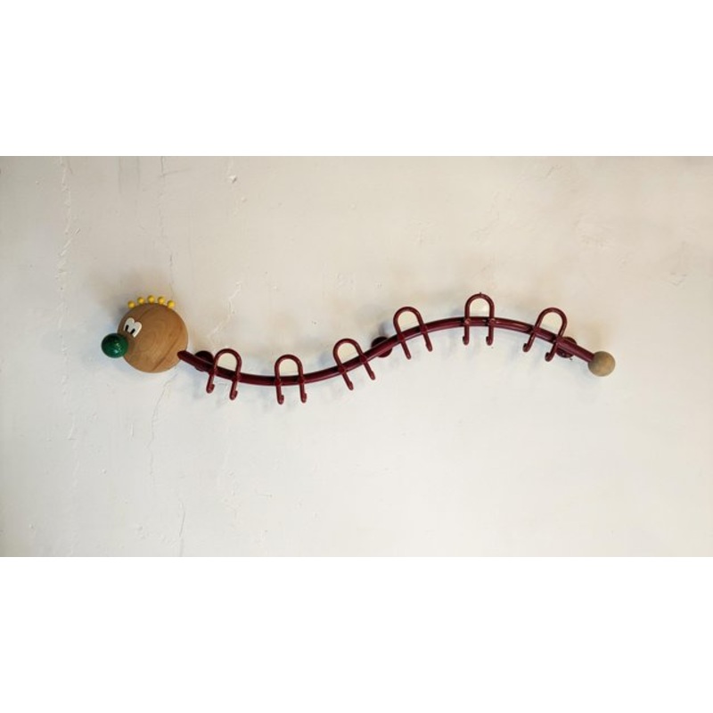 Vintage Wall Coat Rack for Children, 1980s for sale at Pamono