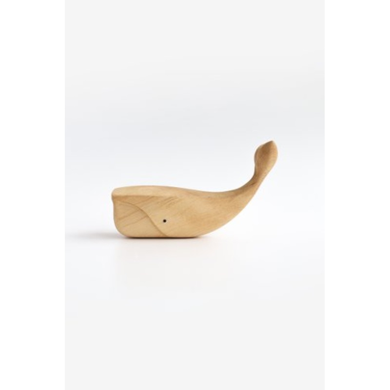 Whale I Piccolini Wooden Animal Figure by Viviana Degrandi for Emko for sale at Pamono