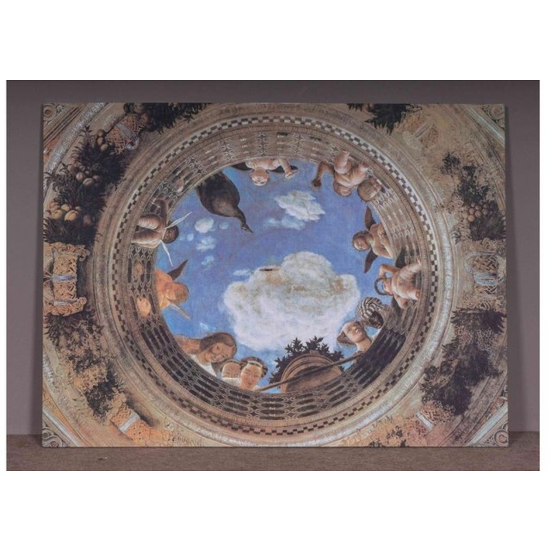 Andrea Mantegna, Composition, 1990s, Printed Canvas for sale at Pamono
