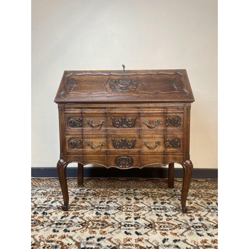 French Oak Ladies Desk for sale at Pamono