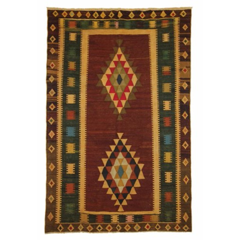 Middle Eastern Handwoven Kilim Rug for sale at Pamono-SZS-2148749
