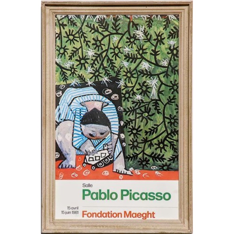 Pablo Picasso, Sale Pablo Picasso Poster, 1981, Lithograph for sale at Pamono