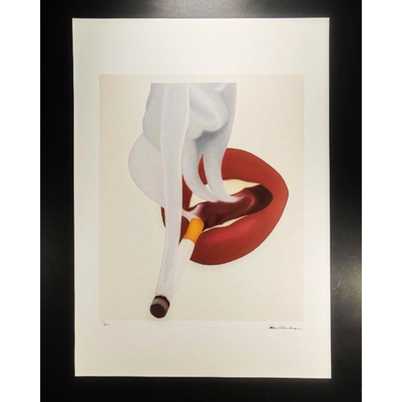 Tom Wesselmann, Lips, Lithograph, 1980s for sale at Pamono