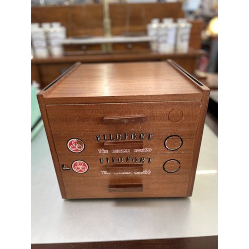 Vintage Chest of Drawers in Wood, 1940 for sale at Pamono