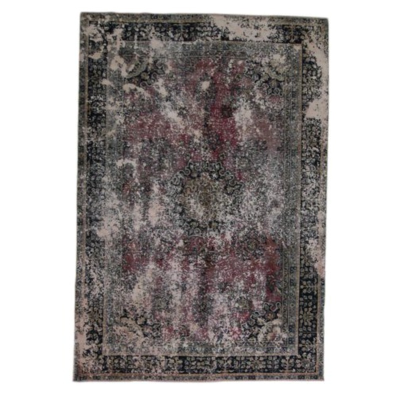Vintage Hand-Knotted Middle Eastern Rug for sale at Pamono-SZS-2143316