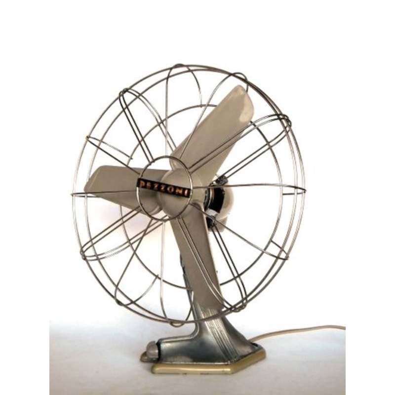 Vintage Italian Electric Fan from Pezzoni, 1950s for sale at Pamono