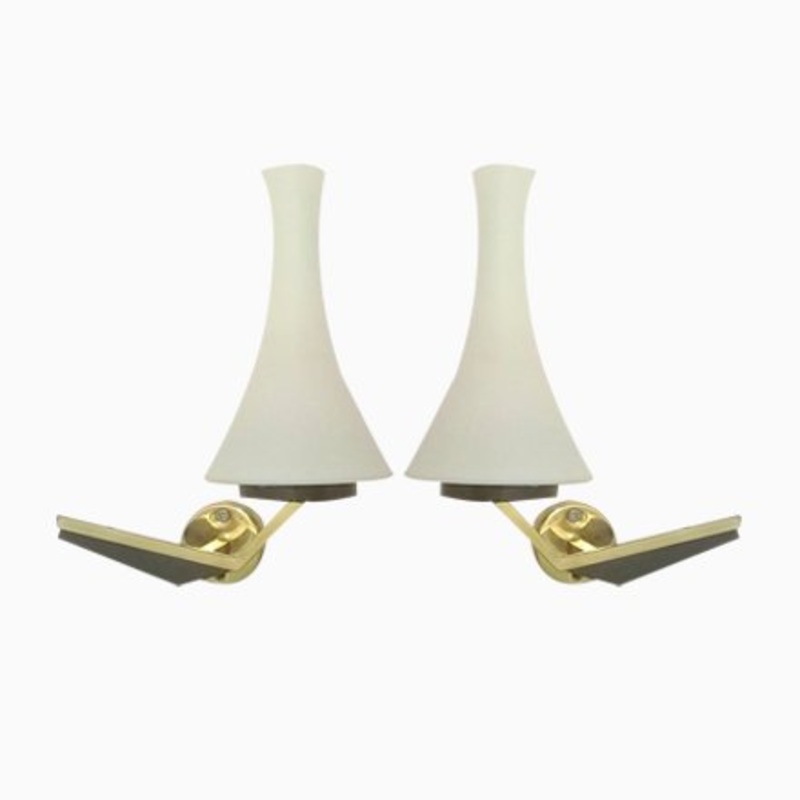 Wall Lights from Stilnovo, 1950s, Set of 2 for sale at Pamono