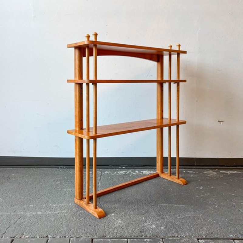 Birch Veneer Bookcase, 1960s-1970s for sale at Pamono