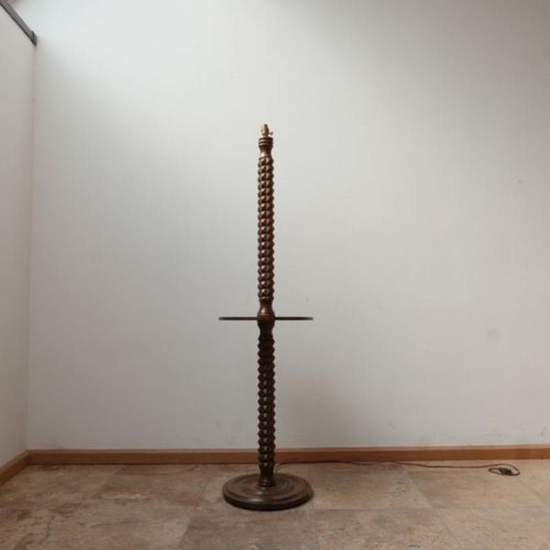 French Art Deco Geometric Floor Lamp for sale at Pamono