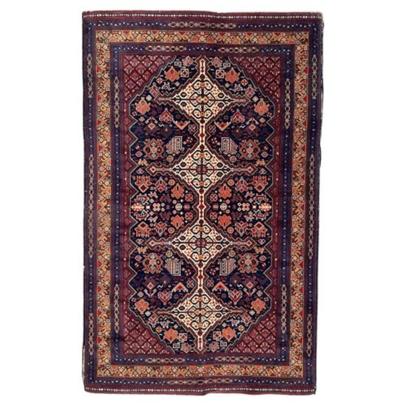 French Shiraz Style Rug for sale at Pamono
