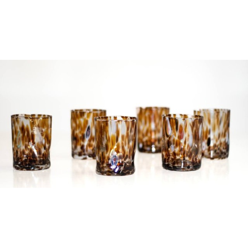 Italian Modern Drinking Set by Maryana Iskra for Ribes, Set of 6 for sale at Pamono