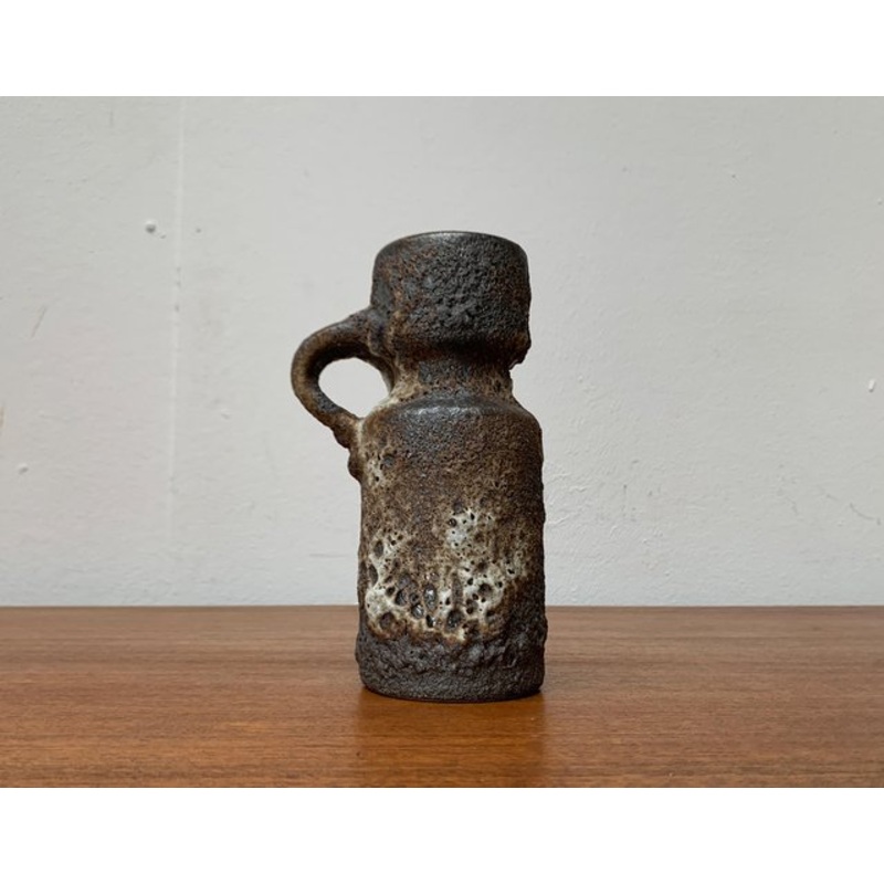 Mid-Century Brutalist West German Pottery WGP Fat Lava Vase from Jopeko, 1960s for sale at Pamono-UAH-1668633