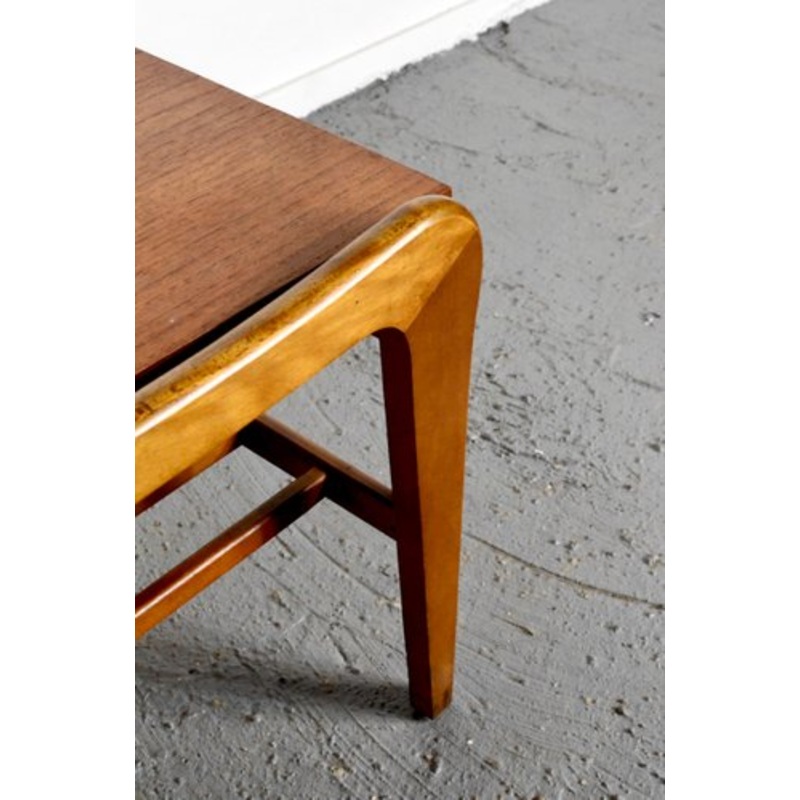 Mid-Century Danish Teak Slatted Coffee Table, 1960s for sale at Pamono