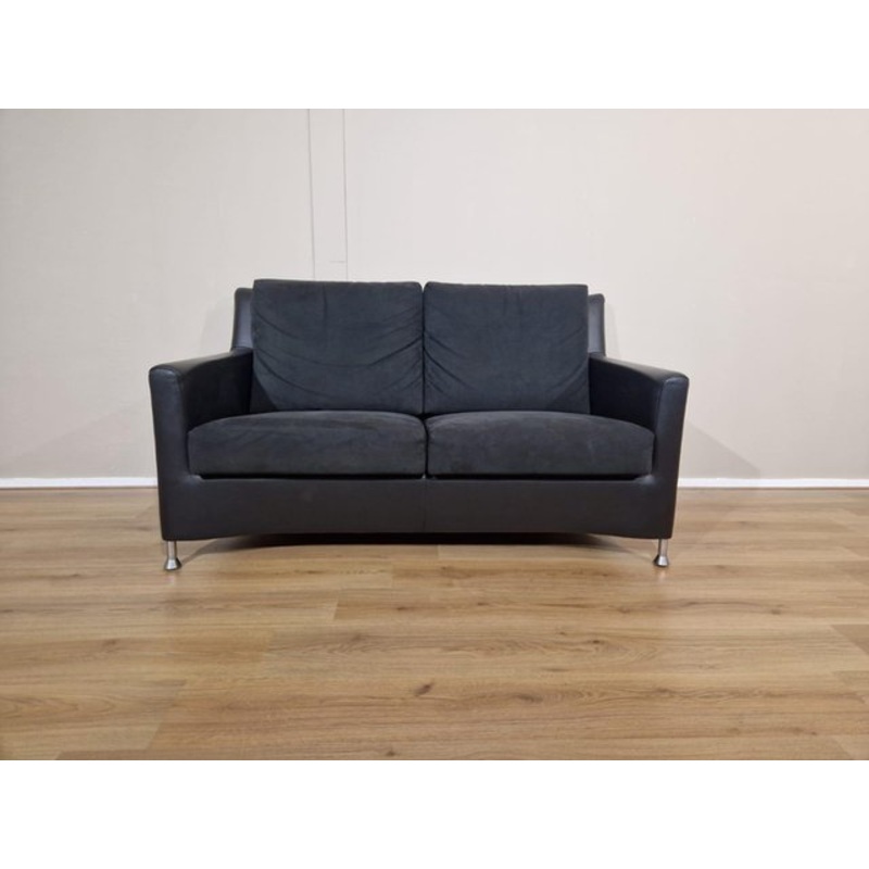 Paian Two-Seater Sofa in Alcantara Leather from Leolux for sale at Pamono