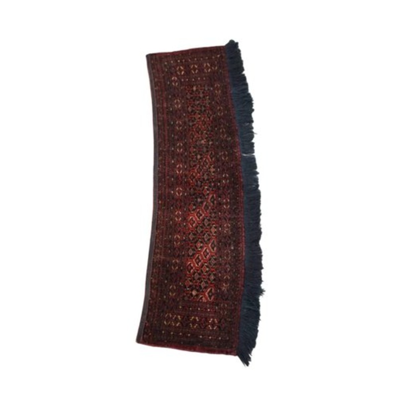 Runner Rug with Mainly Burgundy Red for sale at Pamono