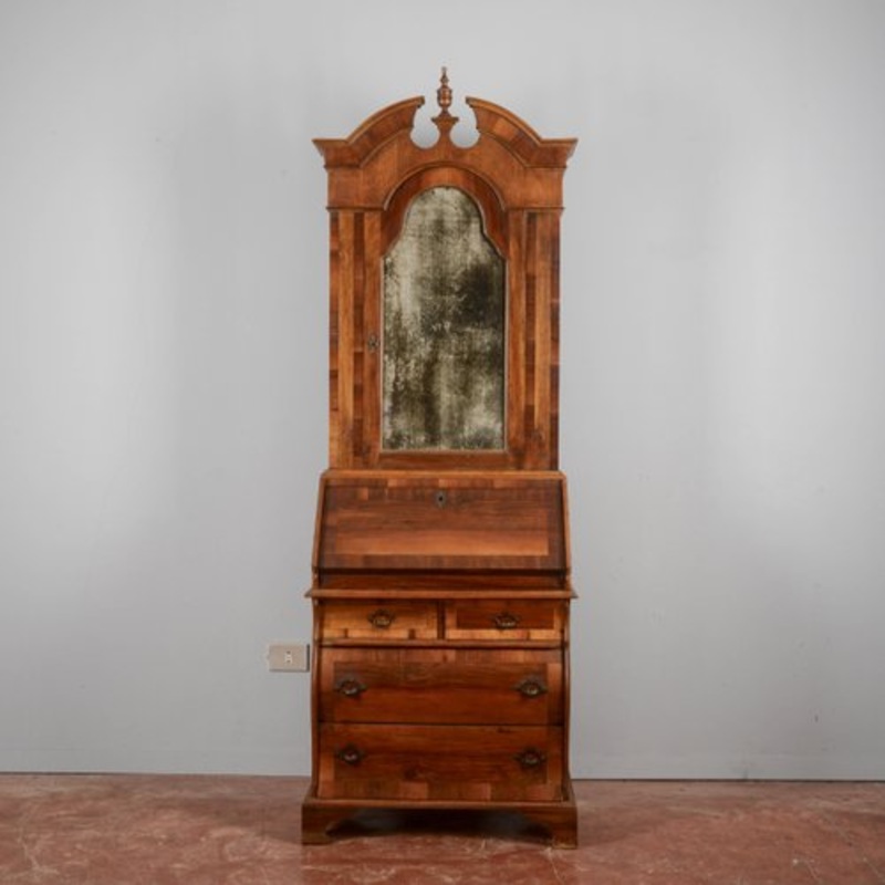 Small 20th Century Inlaid Trumeau for sale at Pamono