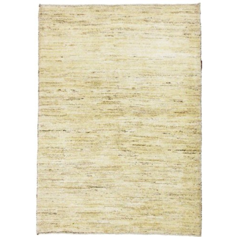 Vintage Hand-Knotted Middle Eastern Gabbeh Rug with Abstract Design for sale at Pamono